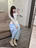 星期六一脚蹬乐福鞋女士秋季2026新款流行老钱风软底不累脚羊皮小皮鞋 黑色 【跟高2CM】真皮舒适+奢华鳄鱼纹 37 实拍图