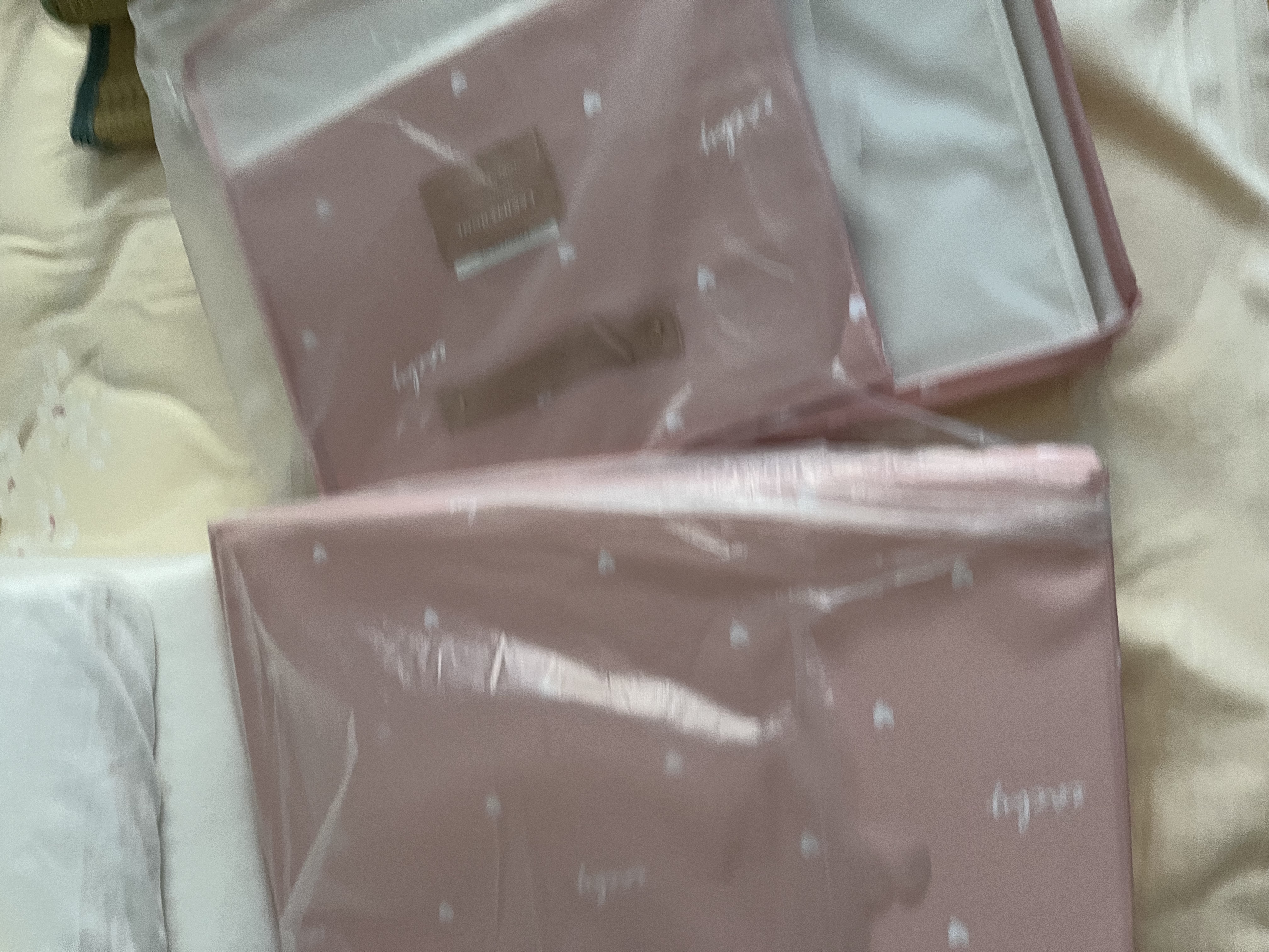EACHY衣服收纳箱衣物储物箱家用可折叠收纳盒 60L love粉 1个装 实拍图