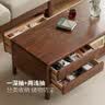 源氏木语实木茶几北欧咖啡桌现代简约茶台小户型客厅橡木方形茶桌 【3】1.2米茶几 （1200*560*450mm） 实拍图