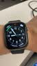 Apple/苹果/苹果 Watch S11 智能手表GPS款46毫米深空灰色铝金属表壳黑色运动型表带M/L MEVP4CH/B 实拍图