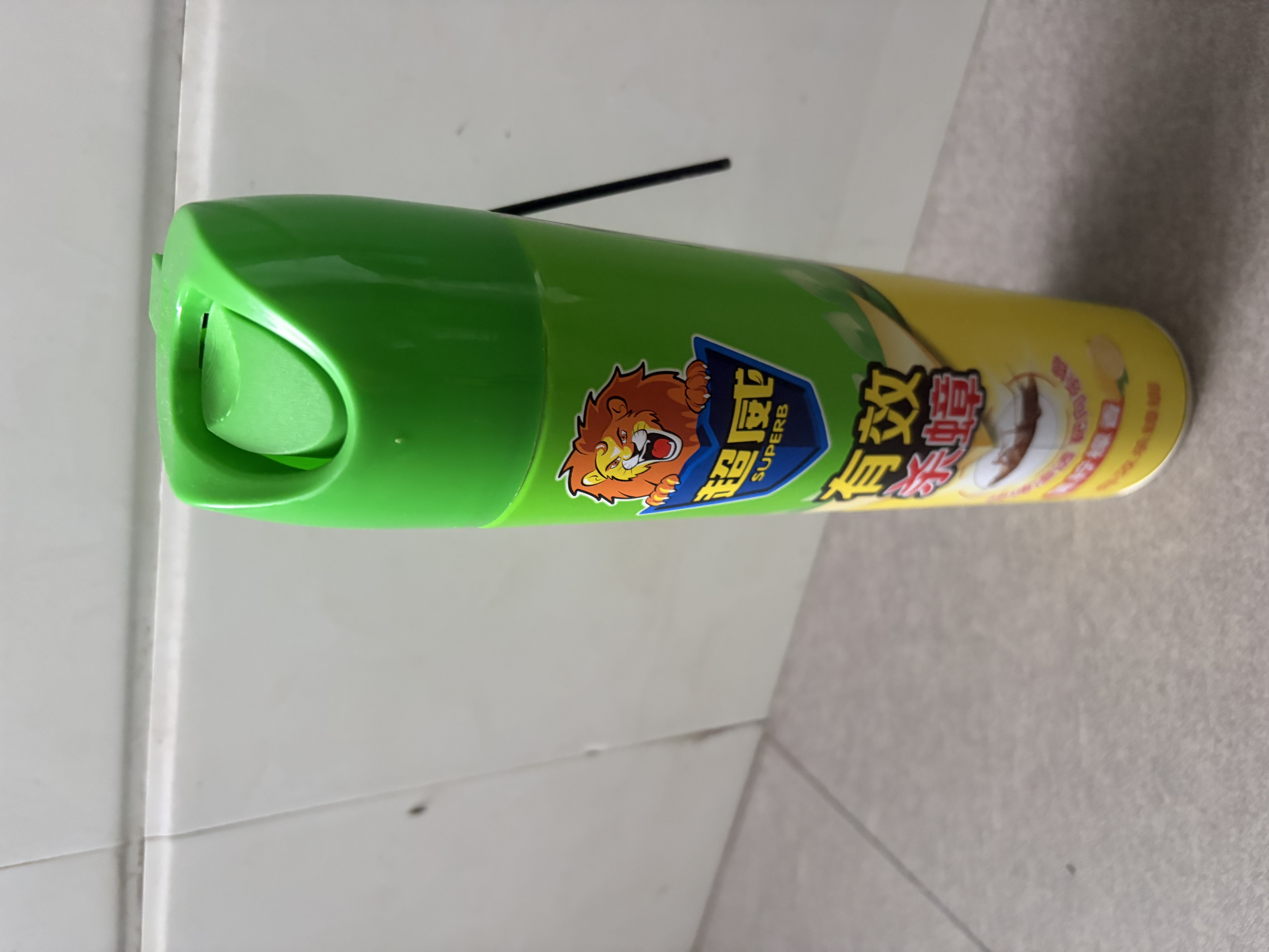 超威杀虫剂喷雾600ml*1瓶家用室内厨房蟑螂药灭蟑螂杀蟑螂气雾剂柠檬 实拍图