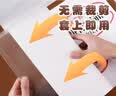 晨光（M&G）书套透明防滑40张(大10中10小10小小10)包书皮书膜环保学生书套带姓名贴【A4+16K+22K+36K】*1 实拍图
