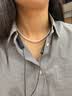 MUJI女式 凉感 短袖衬衫 女士衬衣外套女装女款26年夏季 蓝色格纹 S 实拍图