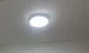 惠普精工led卧室吸顶灯三防灯超薄简约儿童书房餐厅阳台过道灯具37CM三色 实拍图