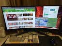 华硕VG34VQL3A 34英寸电竞显示器2K WQHD曲面带鱼屏 180Hz高刷 HDR400 125%sRGB广色域HVA屏1ms 实拍图