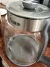 美的（Midea）纯钛养生壶烧水壶2L大容量全自动恒温水壶2000W速沸烧水+茶篮家用热水壶调奶器花茶壶YS20P705-Ti 实拍图