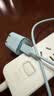 ANKER安克套装20W苹果充电器蓝+C-C快充数据线1.8米蓝 实拍图