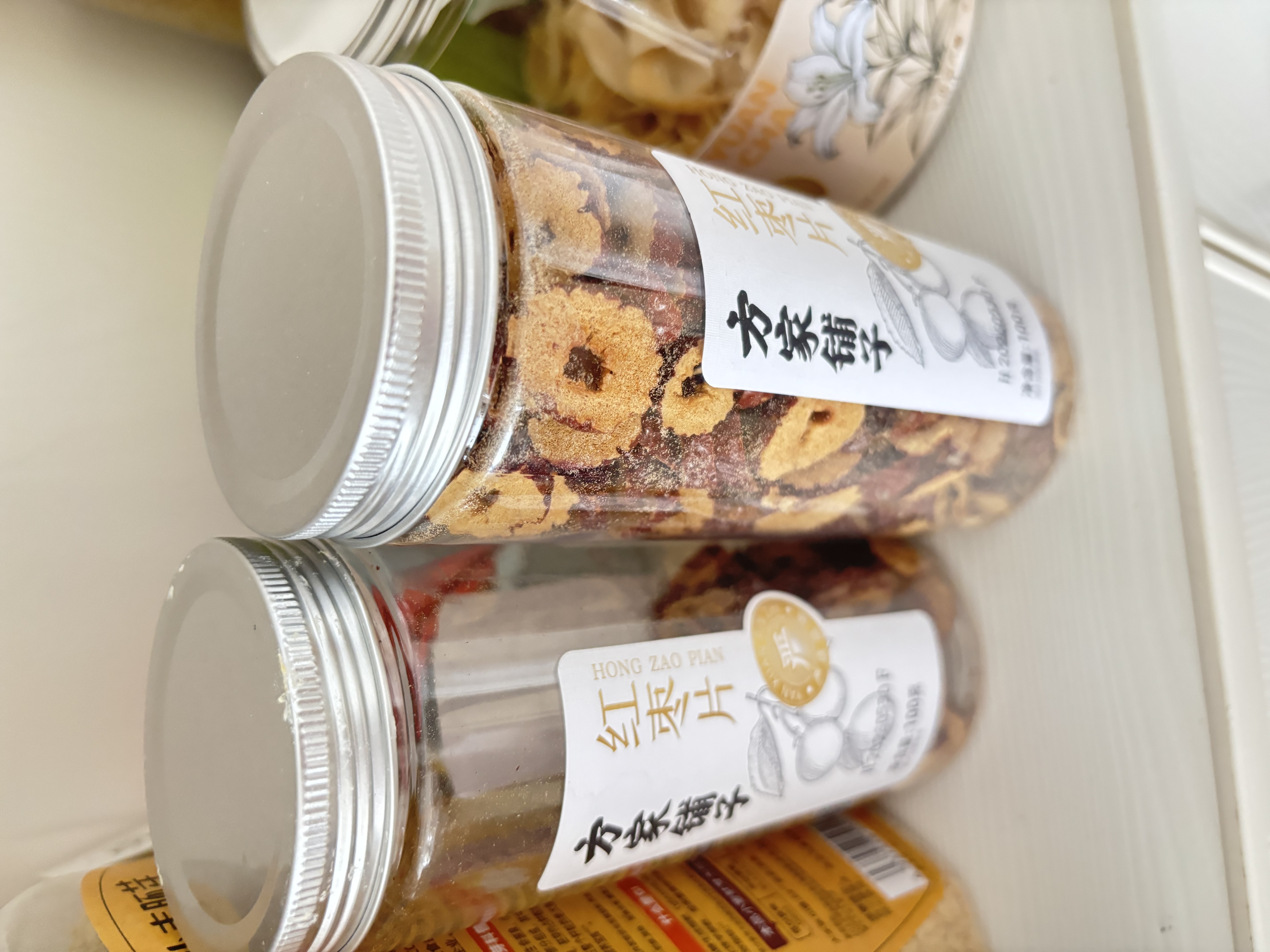 方家铺子红枣片200g无核枣片免洗即食红枣圈泡茶泡水养生茶姜枣茶材料 实拍图