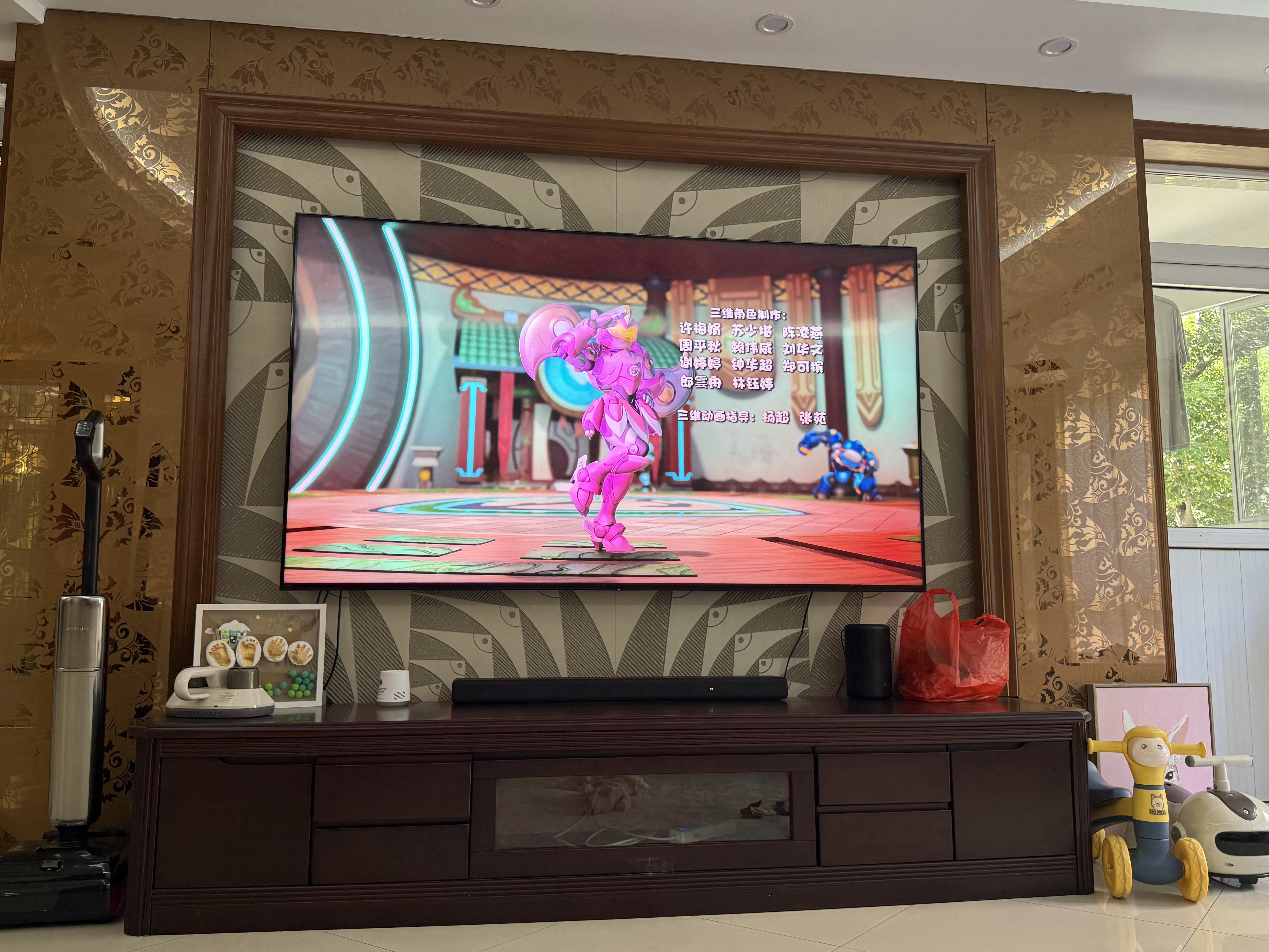 索尼（SONY）HT-A3000 3.1声道 一体式全景声 回音壁 360智能穹顶 家庭影院 Soundbar 电视音响 实拍图