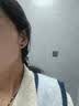 BJYL莫比乌斯耳钉男士2026新款磁吸无耳洞耳夹耳环痞帅潮流学生耳饰品 耳钉款一对(有耳洞拍） 实拍图