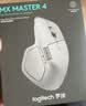 罗技（Logitech）大师系列 MX Master 4 高性能无线蓝牙鼠标  办公鼠标 静音鼠标  升级款 浅灰 带无线接收器 实拍图