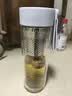 米家双层玻璃杯 400mL 珍珠白 学生带茶隔耐高温泡茶杯 实拍图
