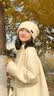 朱尔毛线帽女2026年秋冬含羊绒帽子女保暖防寒女士羊毛针织帽生日礼物 实拍图