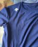 迪桑特（DESCENTE）DESCENTE迪桑特TRAINING男士D-TOUGH亲肤透气圆领短袖T恤新品 NV-藏青色 2XL (185/104A) 实拍图