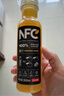 农夫山泉100%纯果汁NFC橙汁300ml*10瓶整箱鲜果饮料礼盒 实拍图