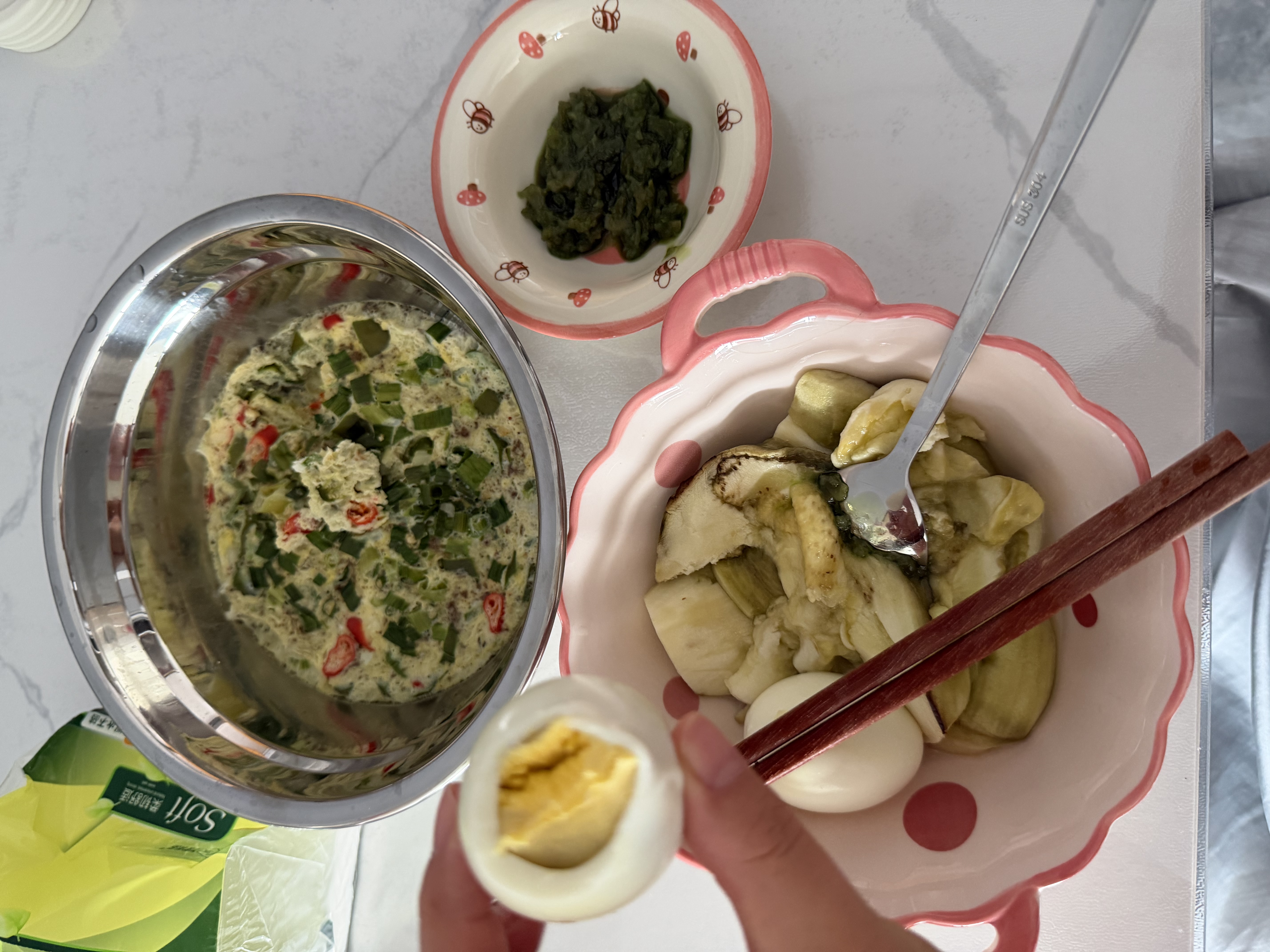 苏泊尔食品级婴儿辅食大漏勺家用捞饺子硅胶漏网长柄火锅过滤网筛 实拍图