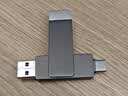 ThinkPad联想Thinkbook 256GB Type-C USB3.1 U盘 读速150MB/s 手机电脑 双接口 u盘办公商务优盘BU100 实拍图
