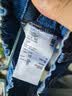 优衣库童装男童女童宽松中裤/水洗产品短裤488197 65 宝蓝色 110 实拍图