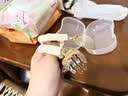 COOKSS儿童辅食勺子宝宝学吃饭PPSU叉勺弯头硅胶短柄训练勺 实拍图