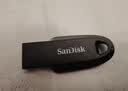 Sandisk闪迪128GB USB3.2 U盘 CZ550黑色 读速100MB/s 安全加密 数据恢复 学习办公电脑车载 高速大容量优盘 实拍图