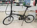 大行（DAHON）D6折叠自行车20英寸6速成人休闲单车 KBC061 消光黑 实拍图