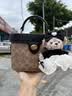 蔻驰（COACH）【品牌直供】女士KAY中号手提斜挎盒子包棕黄拼黑CBQ35礼物次日达 实拍图