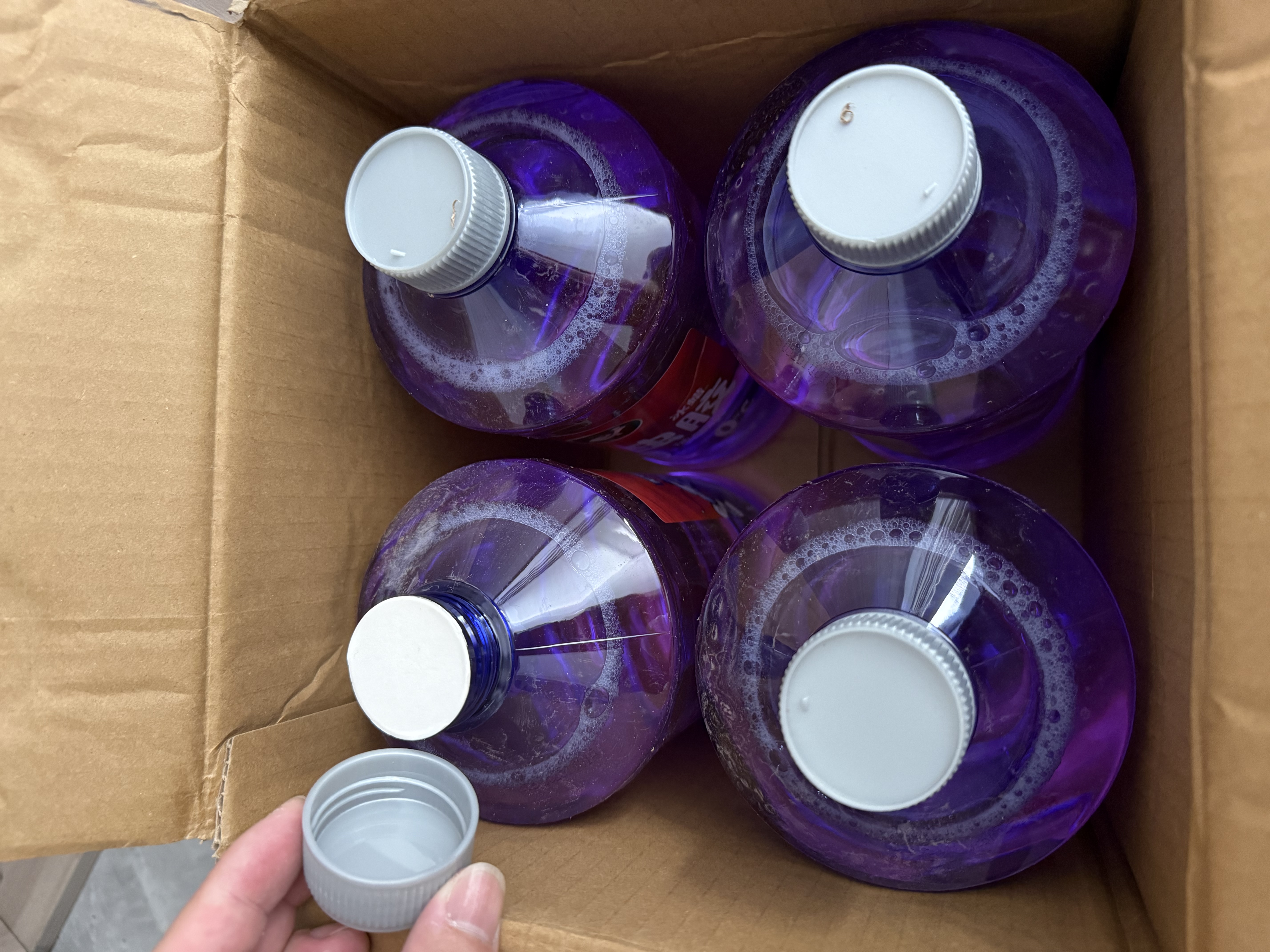 龟牌（Turtle Wax）冰蜡虫胶玻璃水0°汽车去油膜强力去污雨刮水宝马奥迪奔驰2L*4瓶 实拍图