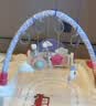 babycare婴儿健身架器脚踏钢琴0-1岁新生儿见面礼物宝宝玩具蓝牙款黎空紫 实拍图