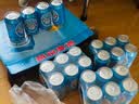 燕京啤酒 蓝听11度清爽拉格啤酒330ml*24听 中秋节送礼 实拍图