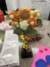 京东鲜花奖杯针织花束手工向日葵成品中秋节礼物送老师女友公司活动员工 实拍图