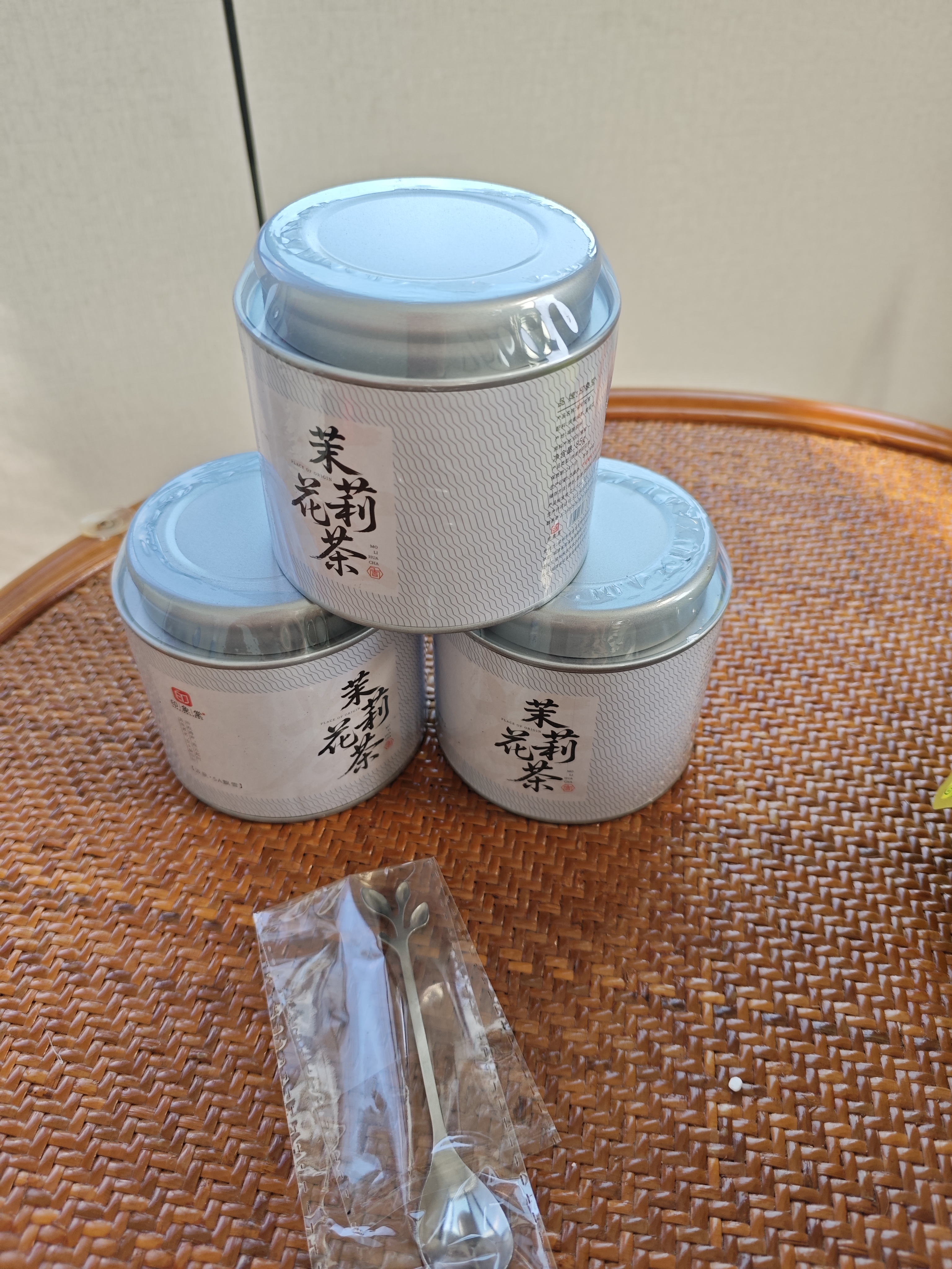 印象堂特级茉莉花茶2026新茶茉莉飘雪可冷泡茶叶礼盒装汲泉3罐255g 实拍图