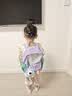 迪士尼幼儿园书包男女孩大小班可爱外出双肩包小防走失背包玫红-礼盒款 实拍图