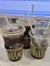 星巴克（Starbucks）经典系列晶粉色款双饮口桌面杯冰霸杯615ml保温杯水杯国庆节礼物 实拍图