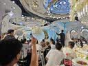帝宾泽大码西裤男加肥加大商务正装胖子宽松直筒黑色西装长裤 黑色 4XL 实拍图
