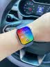 Apple/苹果WatchS11智能手表GPS款42毫米亮黑色铝金属表壳黑色运动型表带S/M-联通补贴 实拍图