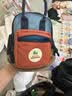 SHUKIKU方糖多功能迷你包儿童户外防泼水双肩包斜挎包手提旅游包经典橙红 实拍图