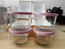 网红咸菜碗玻璃密封罐加厚酱菜盒冰箱保鲜罐小菜泡菜罐分装盒 四只混搭装 4个 180ml 实拍图