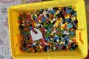 乐哲蘑菇钉创意拼图大颗粒DIY拼装专注力训练儿童积木玩具立体插插乐 实拍图