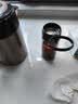 希诺单层玻璃杯大容量便携提环运动水杯男过滤泡茶杯子XN-9075 530mL 实拍图