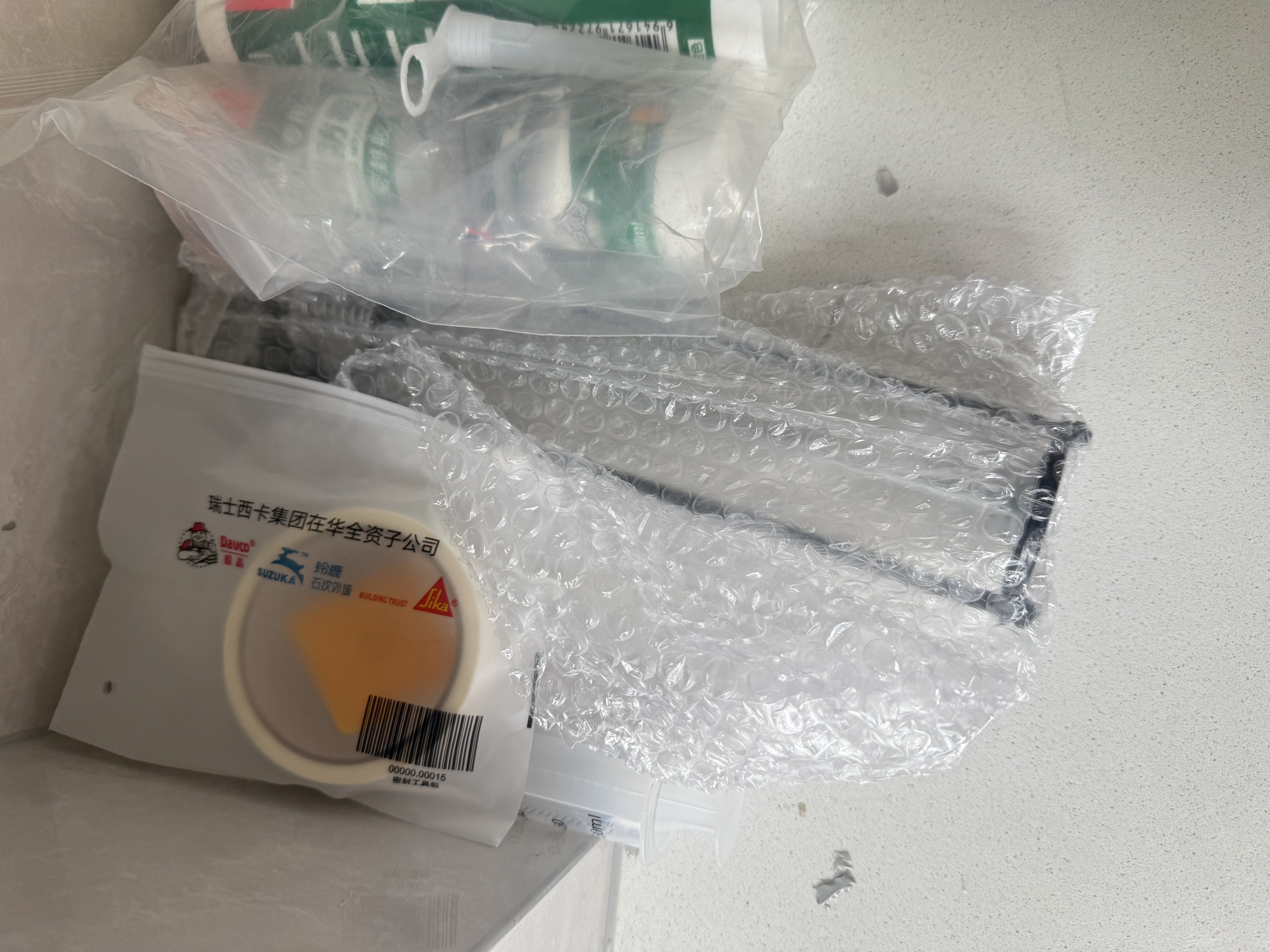 德高长效防霉玻璃胶厨房卫生间专用马桶防水中性硅酮美容密封胶 白色  实拍图