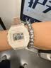 卡西欧（CASIO）卡西欧手表小方块防水数显电子表狂飙安欣同款男女学生运动手表 W-218HC-4A2 实拍图
