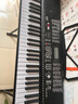 美科（Meirkergr）MK-2100智能版+琴架  亮灯跟弹61键钢琴键多功能智能电子琴乐器 连接话筒耳机U盘手机pad 实拍图
