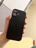 品胜【相机按键全包】适用iPhone17手机壳苹果17保护套亲肤柔性液态男女款超薄全包软壳保护套黑色 实拍图