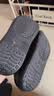 卡骆驰（CROCS）经典泡芙Clog男女一脚蹬懒人沙滩洞洞鞋 黑色 38 实拍图