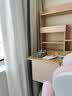 龙承匠人儿童学习桌椅套装J120实木可升降写字书桌中小学生6-18岁课桌椅子 【升级稀土抑轴灯】1.2米实木桌+吊柜+追背椅粉 赠学习大礼包 实拍图