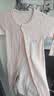 爱宝适婴儿连体衣春秋纯棉宝宝哈衣爬服新生儿衣服睡衣粉色80cm  T142 实拍图