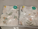 全棉时代纯棉新生婴儿连体衣服新款抗菌纱布宝宝春夏满月服和袍 繁花似锦【四季款】 59cm （0-3个月） 实拍图