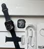 Apple/苹果 Watch S11 智能手表GPS款42毫米亮黑色铝金属表壳黑色运动型表带S/M MEU94CH/B 实拍图