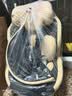 Heekin舒悦新生婴幼儿童安全座椅汽车用0-6-12岁宝宝增高垫可选智能通风 舒悦 基础MAX款 云深灰【基础款+透气坐垫+遮阳棚】 实拍图