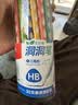 晨光（M&G）文具洞洞铅笔彩杆30支HB 小学生专用 涂卡笔 铅笔考试专用儿童幼升小开学练字三角杆沾顶AWP30728 实拍图